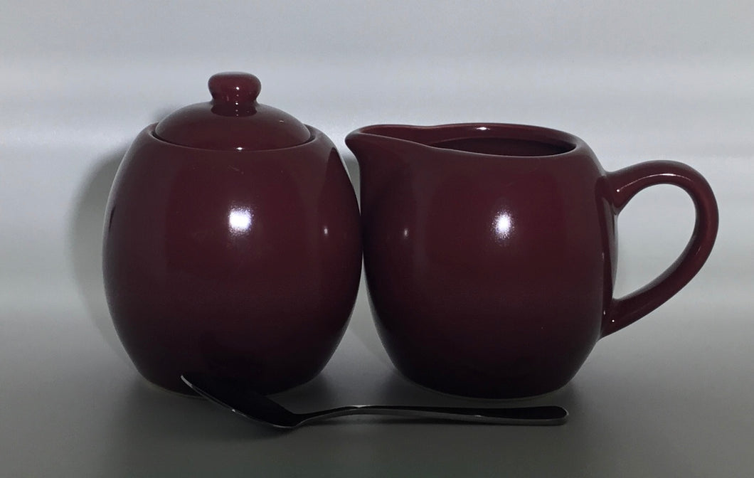 Cream and sugar bowl