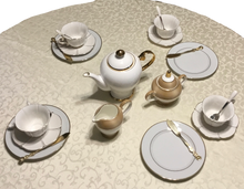 Load image into Gallery viewer, Tea set w/ cream &amp; sugar bowl
